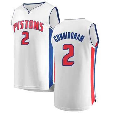 white cade cunningham jersey